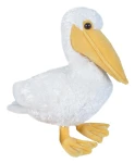 Pelican White - Wild Republic - pelikan dzioborogi 30 cm, maskotka 