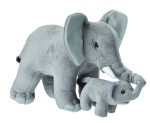 Mom and Baby Elephant - Wild Republic - słoń 38 cm, maskotka pluszowa