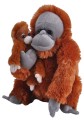 Maskotka pluszowa orangutan mama z dzieckiem Wild Republic 38 cm
