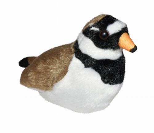 Sieweczka obrożna maskotka ptak z głosem 14cm Wild Republic