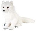 Maskotka lis polarny 30 cm marki Wild Republic – puszysty pluszowy piesek arktyczny w białej zimowej szacie