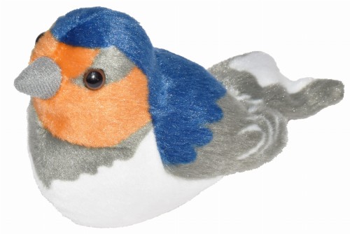 Jaskółka dymówka maskotka ptak z głosem 14cm Wild Republic