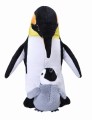 Maskotka pluszowa pingwin cesarski mama z dzieckiem Wild Republic 38 cm