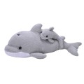 Maskotka pluszowa delfin mama z dzieckiem Wild Republic 38 cm