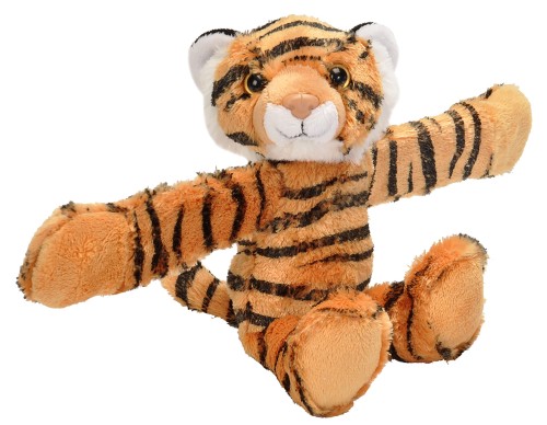 Rudo-brązowy tygrys 20 cm maskotka-bransoletka – Wild Republic Huggers