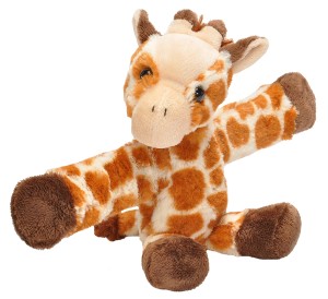 Żyrafa 20 cm maskotka-bransoletka – Wild Republic Huggers