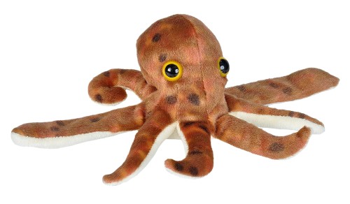 Ruda w cętki ośmiornica 20 cm maskotka-bransoletka – Wild Republic Huggers