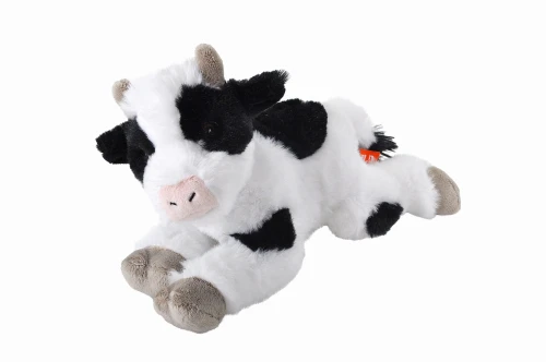 Czarno-biała eko maskotka krowa 20 cm wild republic ecokins mini