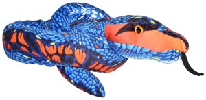 Blue Orange Snake - Wild Republic - malajski wąż koralowy 137 cm, pluszowy