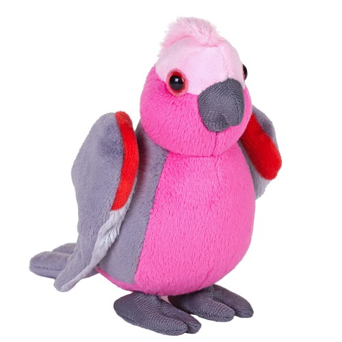 Szaro-różowa kakadu galah 13 cm eko-pluszak do kieszonki Wild Republic PocketKins