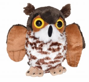 PocketKins Eco Great Horned Owl - Wild Republic - puchacz 13 cm, maskotka kieszonkowa