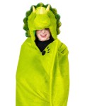 Blanket Dino - Cozy Noxxiez - dinozaur - kocyk z kapturkiem
