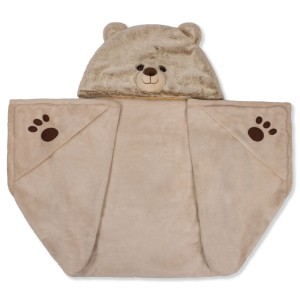 Blanket Bear - Cozy Noxxiez - niedźwiedź - kocyk z kapturkiem