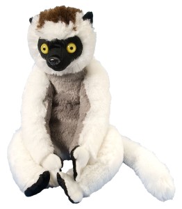 Sifaka Lemur - Wild Republic - lemur sifaka 30 cm, maskotka pluszowa