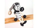 Zebra - Krokido - drewniana zebra na sprężynie