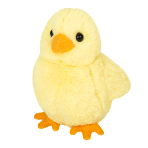 Żółty pluszowy kurczak 10cm maskotka premium Hermann Teddy Collection