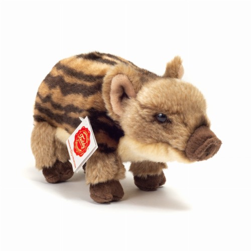 Pasiasty pluszowy młody dzik 22cm maskotka premium Hermann Teddy Collection