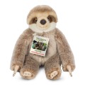 Jasnobrązowy pluszowy leniwiec 22cm z jasnym pyszczkiem maskotka premium Hermann Teddy Collection