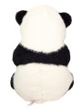 Biało-czarna pluszowa panda maskotka premium Hermann Teddy Collection od tyłu