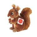 Rudopomarańczowa pluszowa wiewiórka 17cm z puszystym ogonem maskotka premium Hermann Teddy Collection