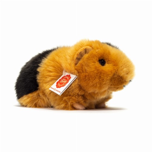 Czarno-złota pluszowa świnka morska (2) 20cm Hermann Teddy Collection