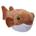 Ryba rozdymka 25 cm maskotka - Wild Republic mini z boku