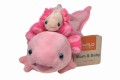 Maskotka Pluszowa Aksolotl Mama i Dziecko Wild Republic 23 cm