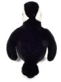 Czarno-biały pluszowy maskonur 23cm z kolorowym dziobem maskotka premium Hermann Teddy Collection od tyłu