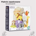 Drewniane figurki zwierząt afrykańskich Le Toy Van – opakowanie tekturowe