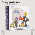 Drewniane figurki zwierząt morskich Le Toy Van – opakowanie tekturowe