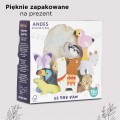 Drewniane figurki zwierząt górskich Le Toy Van – opakowanie tekturowe