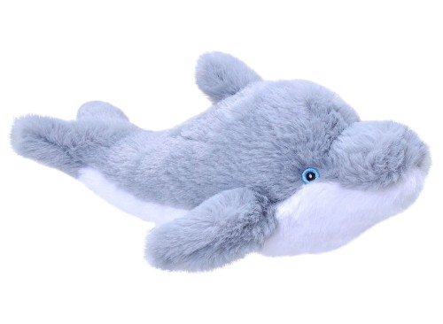 Szaro-niebieska eko maskotka delfin 20 cm wild republic ecokins mini