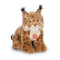 Cętkowany pluszowy ryś 26cm z pędzelkami na uszach maskotka premium Hermann Teddy Collection