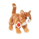 Rudy kot w paski 20 cm maskotka premium - Hermann Teddy Collection