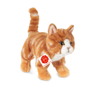 Rudy kot w paski 20 cm maskotka premium - Hermann Teddy Collection