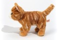 Rudopomarańczowy pluszowy kot w paski 20cm maskotka premium Hermann Teddy Collection