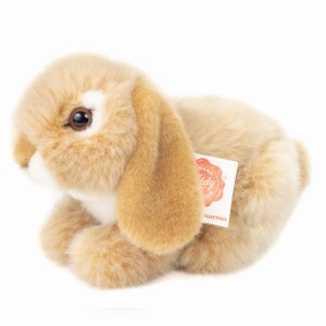 Królik mini lop beżowy 18 cm maskotka premium - Hermann Teddy Collection