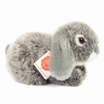 Królik mini lop szary 18 cm maskotka premium - Hermann Teddy Collection