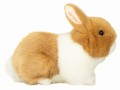 Beżowo-biały pluszowy królik 23cm z długimi uszami maskotka premium Hermann Teddy Collection