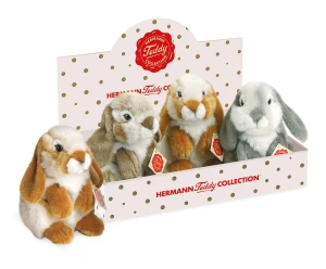 Królik kłapouchy 19 cm maskotka premium - Hermann Teddy Collection