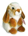 Rudy pluszowy królik kłapouchy 19cm z długimi uszami maskotka premium Hermann Teddy Collection