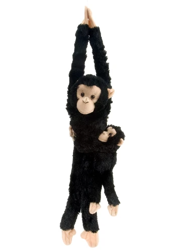 Hanging-Baby Chimpanzee - Wild Republic - szympans 50 cm, maskotka wisząca_15265.jpg
