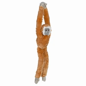 EcoKins Hanging White Handed Gibbon - Wild Republic - gibon białoręki 55 cm, maskotka wisząca