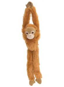 Hanging Orangutan - Wild Republic - orangutan 50 cm, maskotka wisząca