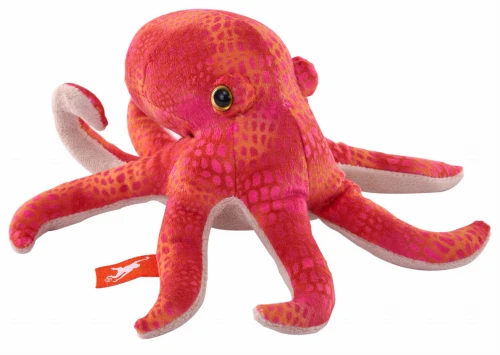 Pomarańczowa ośmiornica 13 cm eko-pluszak do kieszonki Wild Republic PocketKins