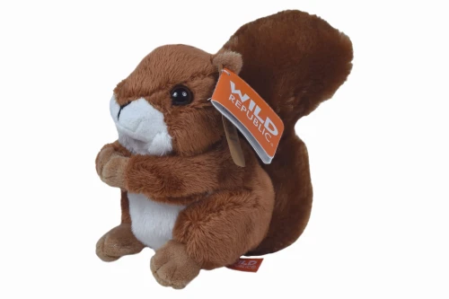Brązowa wiewiórka 13 cm eko-pluszak do kieszonki Wild Republic PocketKins
