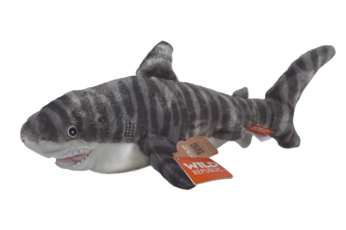 Tiger Shark eco mini - Wild Republic - rekin tygrysi 38 cm, maskotka pluszowa