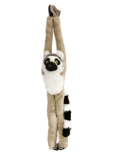 Lemur katta wiszący 50 cm pluszak z rzepami – Wild Republic