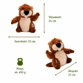 Bóbr Welliebellies 30 cm – wymiary i waga termoforka
