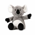 Szary koala Welliebellies 30 cm – suchy termofor z ziołami i przytulanka